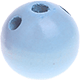 Fädelkörper, rund : Babyblau
