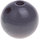 Fädelkörper, rund : Grau