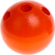 Fädelkörper, rund : Orange