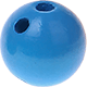 Fädelkörper, rund : Skyblau