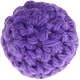 Häkelperlen in 18 mm : Blaulila