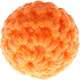 Häkelperlen in 18 mm : Orange