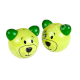 Motif bead: 3D bear : Lemon