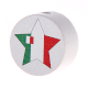 Motivperle: Flagge : Italien