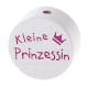 Motif bead: "Kleine Prinzessin" : White