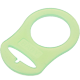 Silikonringe | Adapter für Schnuller : Grün